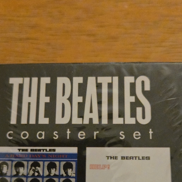 THE BEATLES Set Of Four Coaster Set - Brand New In Package. - Picture 3 of 8